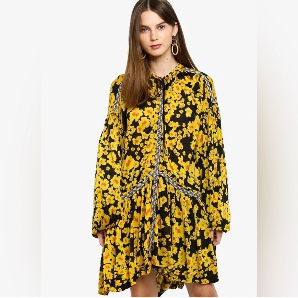 Free People Love Letter Tunic Dress